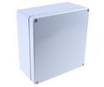 Plastic Enclosure 255x250x120mm Grey Glass Fibre Polyester IP66